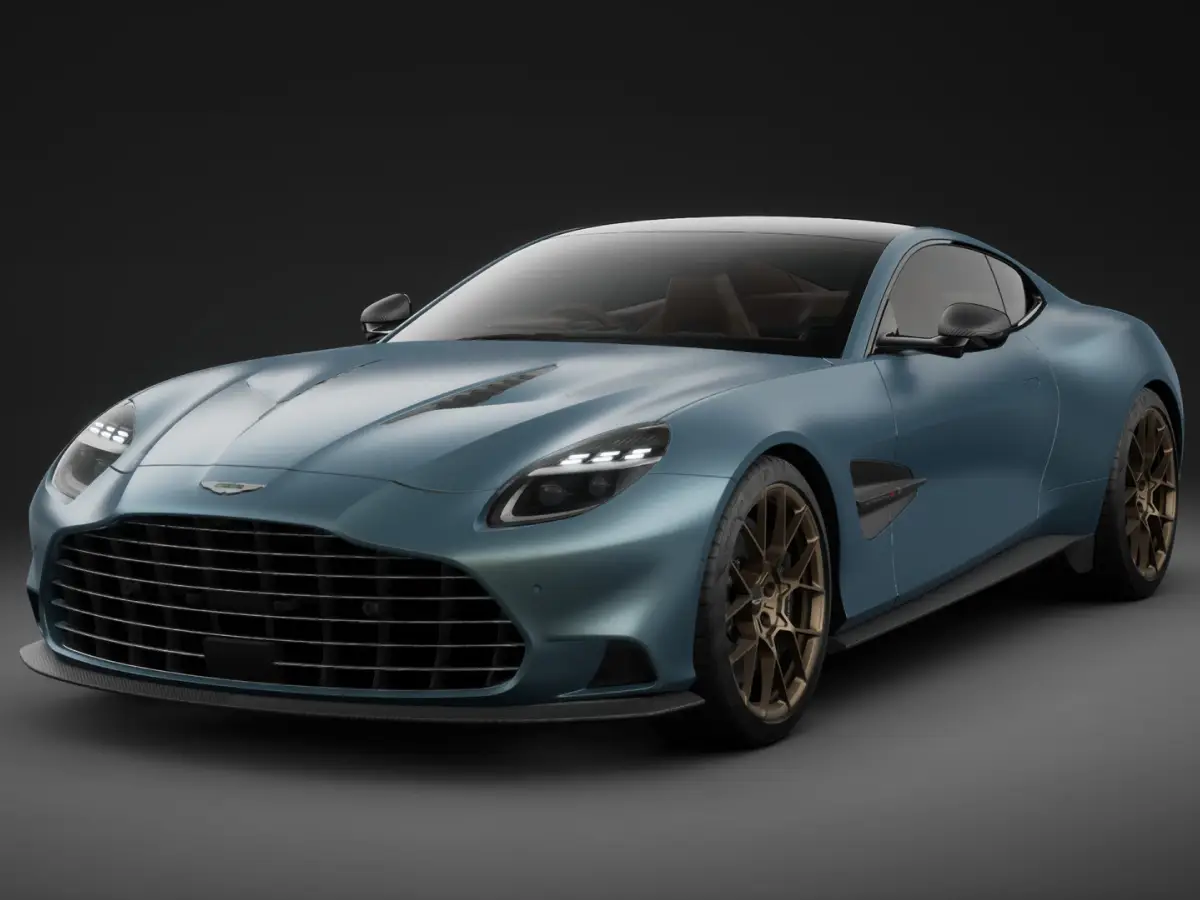 Aston Martin Vanquish Satin Iridescent Sapphire